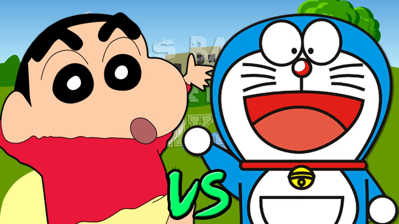 Shin Chan Vs Doraemon Picas Batallas De Rap Del Frikismo