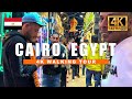 4k cairo egypt walking tour  talaat harb street qasr el nil street  4kr 60fps