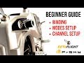 FrSky Beginner Guide EP1 // How to Bind, Setup AUX Channels and Modes