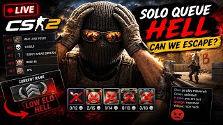 🎯 SOLO QUEUE HELL – CAN WE ESCAPE | CS2 LIVEA