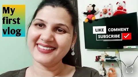 My first vlog | Mera pehla vlog on My YouTube channel | #vlog #video 