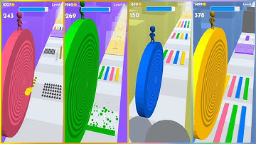 Layers Roll - Level 10, 11, 12, 13 - Gameplay Walkthrough | Gamerz Toper