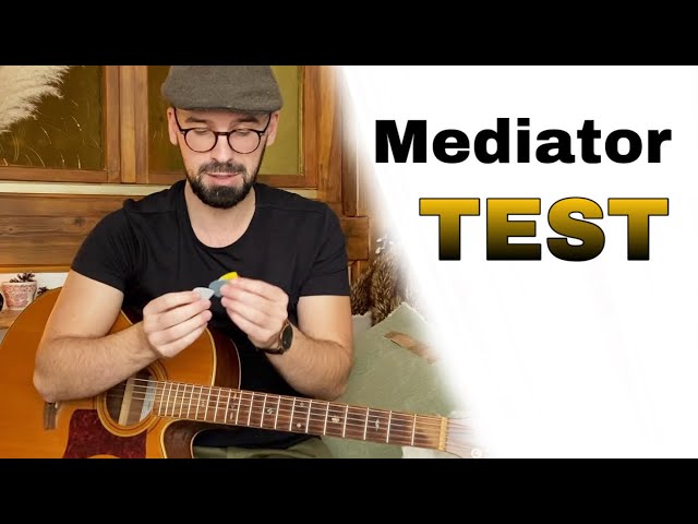 Guitare folk : Quel est le meilleur médiator pour jouer en picking