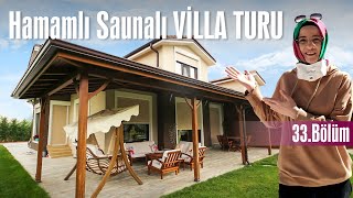 Villa House Tour  Turkish Bath, Sauna, Large Terrace, Buy Property From Turkey
