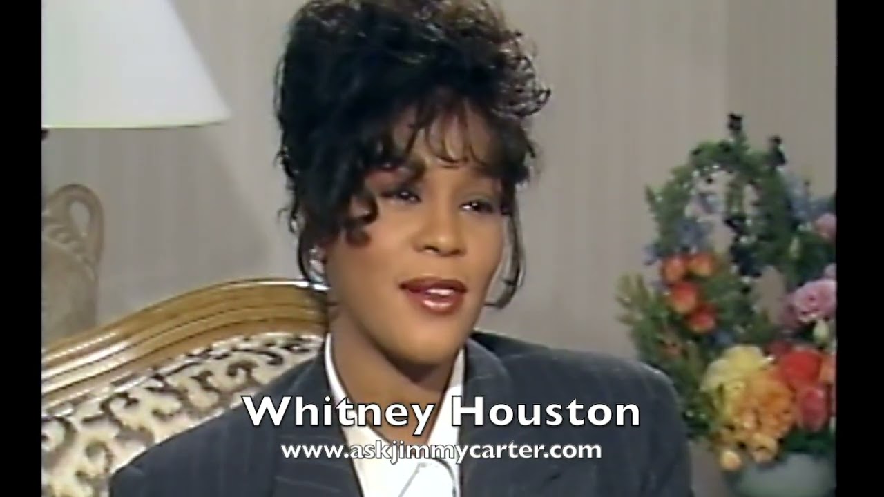 Whitney Houston talks about being shy...dealing with fans and real threats!!
