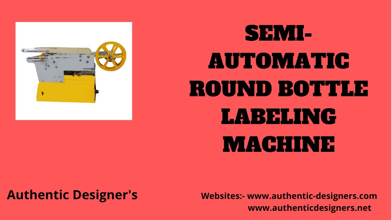 Semi Automatic Round Bottle Label Machine semi-automatic-round-bottle-label-machine