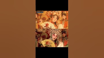 Thumbnail of A segment of Peking Opera from "Farewell My Concubine #aivideo #segment #filter #domoai #aiart