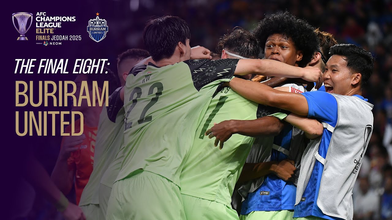 Their road to Jeddah 🏆 Buriram United – Every Goal. Every Moment. One Mission. | ACL Elite™ 24/25