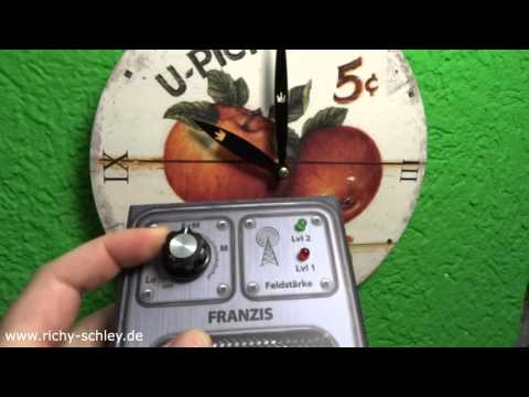Elektrosmog detektor bausatz 50 hz 1000 mhz youtube