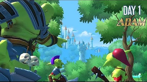 Tiny Archers - Gameplay Walkthrough Part 1 - Adam: 1-6 (iOS, Android)