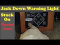 Replacing a Power Gear Jack Warning Switch