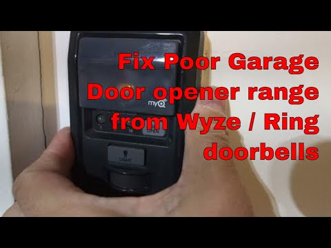 Garage Door Opener FIX! for Wyze & Ring Doorbells