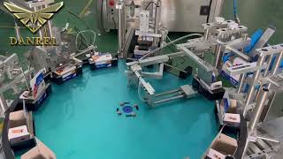 How to Pack Battery into Folding Box Erector Semi-Automatic Vertical Battery Cartoning Machine