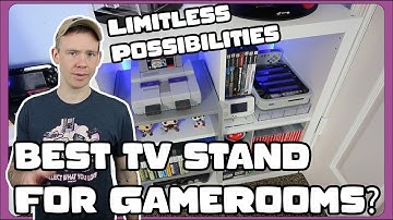 Kallax The Best TV stand for game collections !! ( and Best inserts for games / consoles)