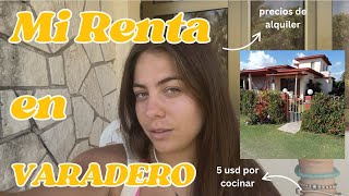 Así es una casa de ALQUILER en VARADERO, Cuba 
