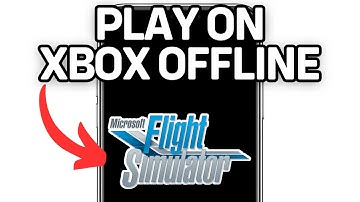 PLAY FLIGHT SIMULATOR ON XBOX OFFLINE 2024! (FULL GUIDE)