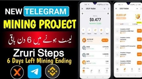 GImportant Steps to Be Eligible for theUXUY Wallet Airdrop | New TelegramMining crypto Bot 2025