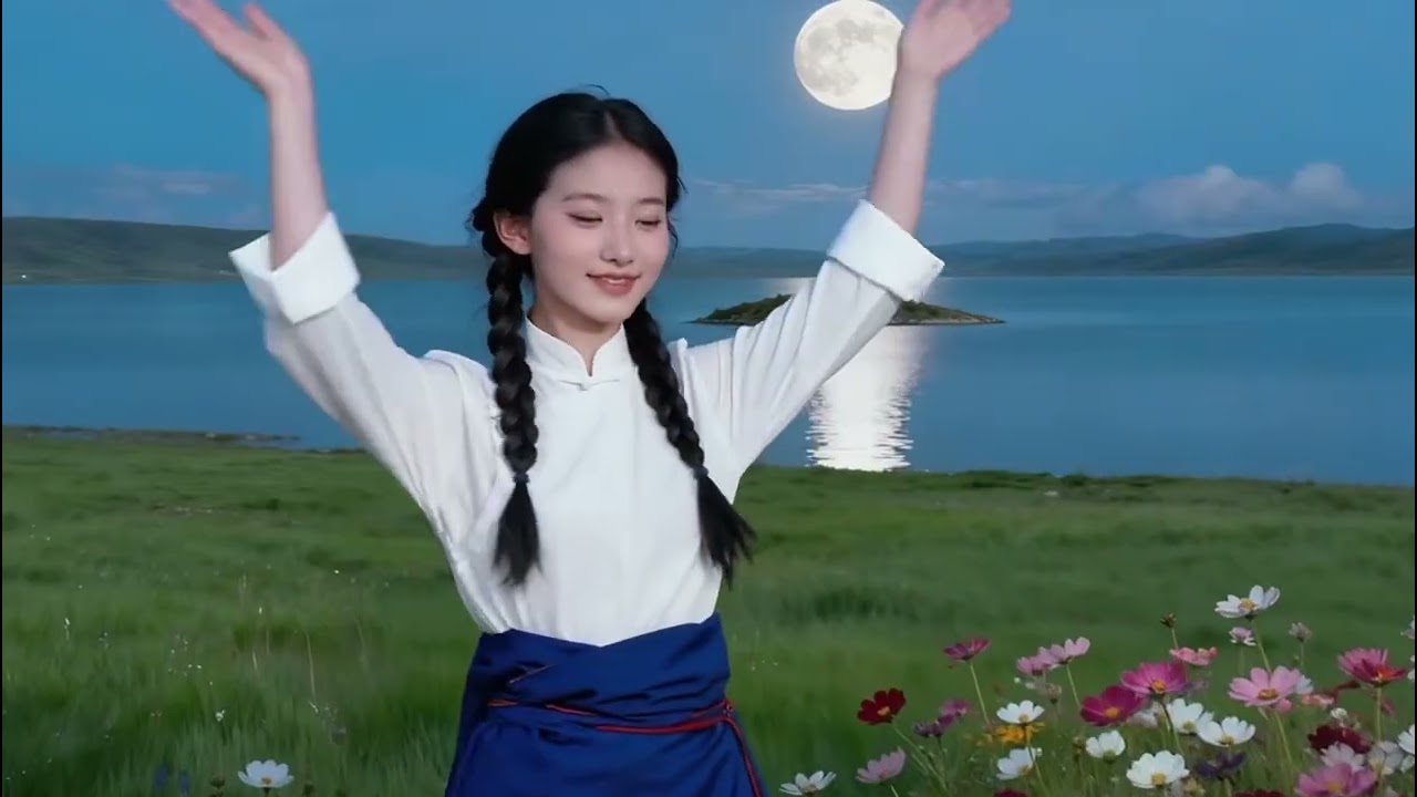 （原创音乐）：月亮湖的祈祷咏歌   Original music：The prayer chant of Moon Lake