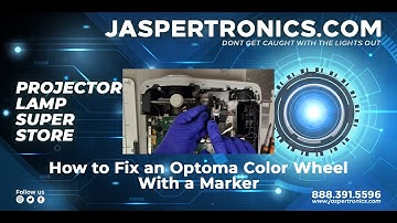 Optoma WU515 Projector Color Wheel Repair Guide | Fix Image Issues Cheap with Step-by-Step Teardown