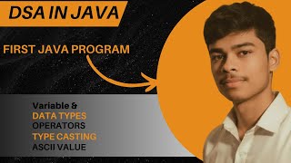 First Java Program - Input/Output, Debugging and Datatypes