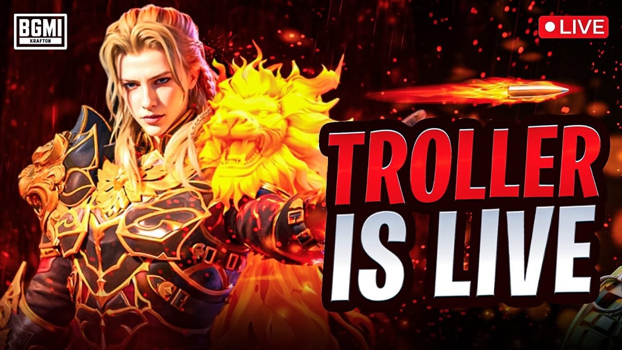 TROLLER IS LIVE | PLAYING BGMI PAID COSTOM WITH FREINDS🙂🥰|#trollerbittuyt #trollerislive#bgmilive