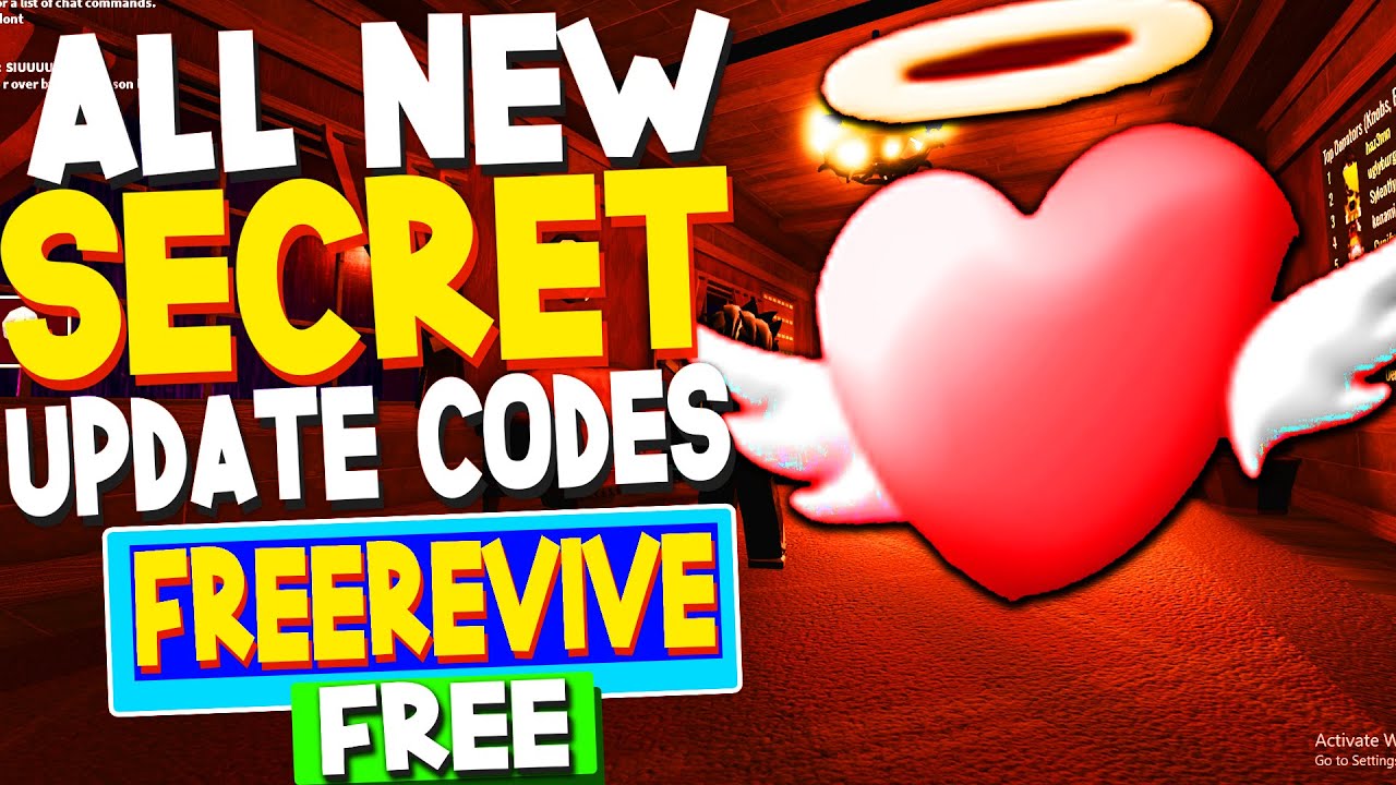 ALL 3 NEW *FREE REVIVE* CODES in DOORS CODES! (Doors Codes) ROBLOX