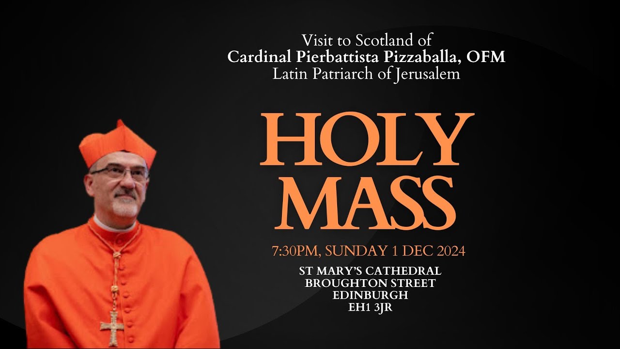 Holy Mass with Cardinal Pierbattista Pizzaballa, OFM - Latin Patriarch of Jerusalem
