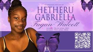 Hetheru Gabriella Fagan-Walcott’s funeral in London - Aged 12yrs