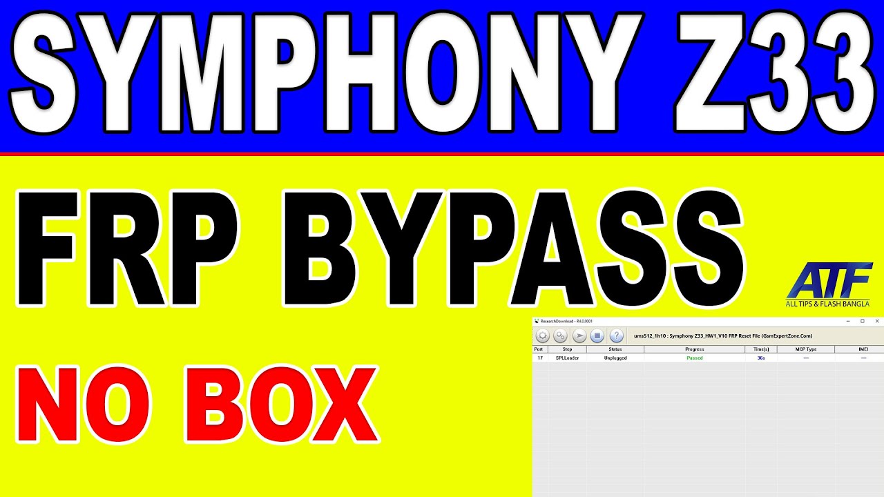 Symphony Z33 FRP Bypass Without Box YouTube