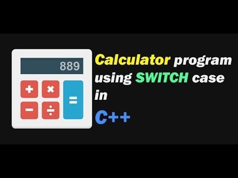 Write a program to make simple calculator in C++