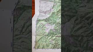 Topo Map Reading pt. 2/10: Overview & Map Collar #mytopo #hiking  #usgs  #topomap   #topography