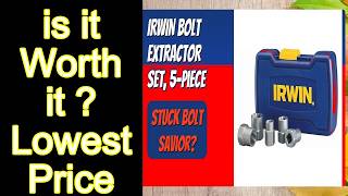 REVIEW IRWIN Bolt Extractor Set -  5-Piece Features - Important Information