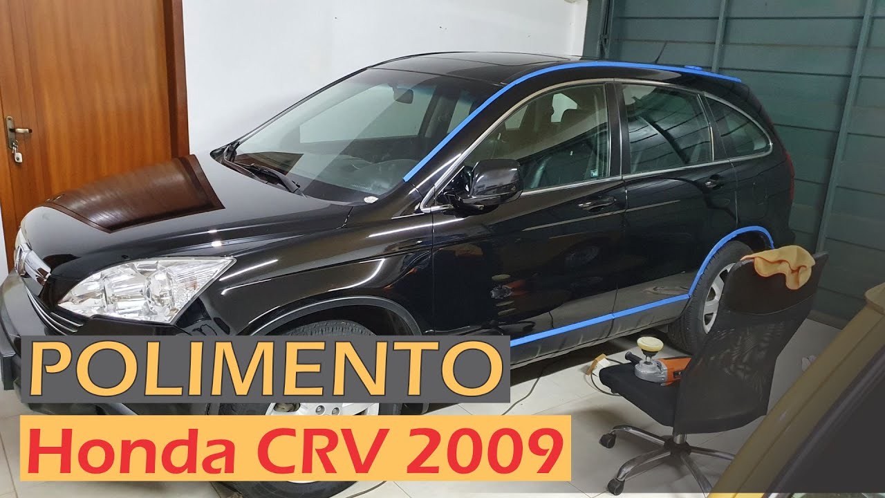 Como foi o polimento da CRV? Confira um pouco do processo aq