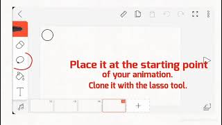 How to create Ball Bounce Animation using FlipAClip app