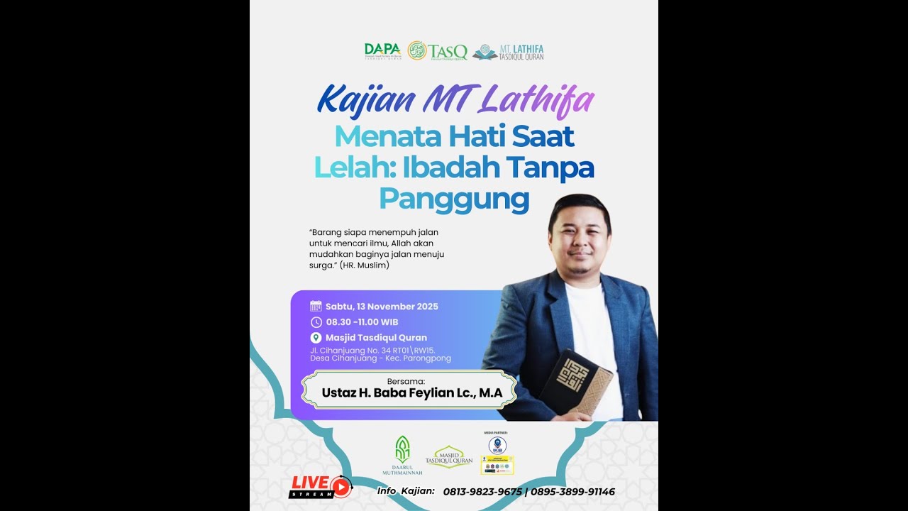 KAJIAN MT LATIFA Bersama 