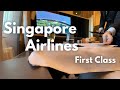 Singapore Airlines First Class Experience. Spent Overnight at Changi Airport. The Private Room.
