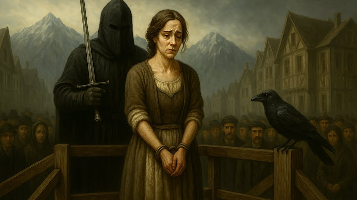 La vie tragique et l'exécution macabre d'Anna Göldi.