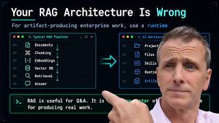 Your RAG Architecture Is Wrong — Do This Instead