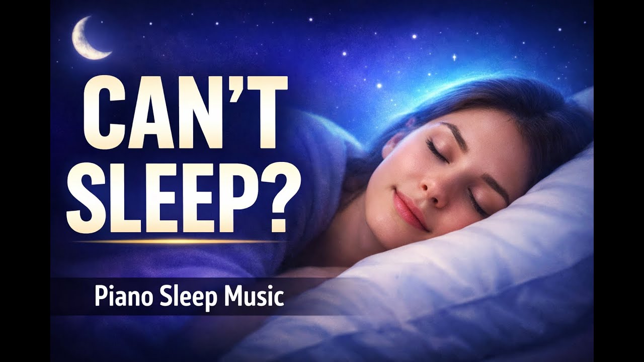 Relaxing Piano Music 🌙 Fall Asleep Fast & Calm Your Mind (Deep Sleep ...