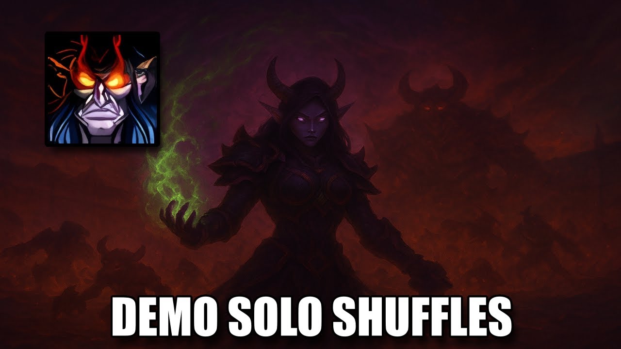 MY TEAMMATE WENT AFK AGAIN 😭- SOLO SHUFFLES EXPERIENCE - DEMONOLOGY ...