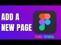 How to Add a New Page in Figma