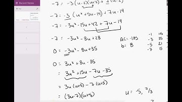 Solving a rational equation that simplifies to quadratic: Binomial denominators, constant numerators