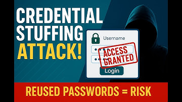 Credential Stuffing Explained 🔐 | How Hackers Exploit Your Passwords