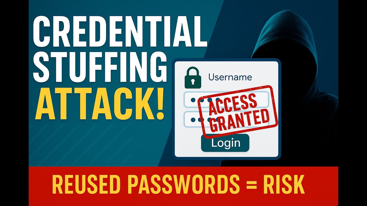 Credential Stuffing Explained 🔐 | How Hackers Exploit Your Passwords ...