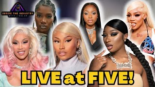 Live @ 5: Megan's Sold Out Shows, Nicki Lawsuit, Cardi Responds to Hate, and More