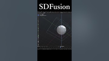 Blenderのアドオン「SDFusion」の紹介動画です。概要欄にURLがあります。#blender #addon #sdfussion