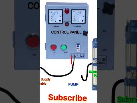 How To Single phase Starter Panel Wiring | Control Panel | Viral | Shorts | Ytshort