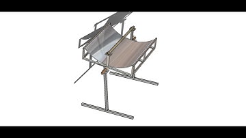 Parabolic Trough Collector | Tracking system | Simulation | Solidworks 2016