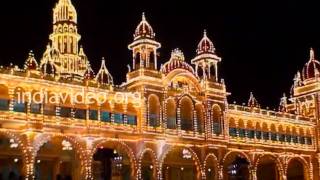 This video shows the mysore palace in karnataka, india illuminated at
night which is a most delightful view. for more information on click -
http:...