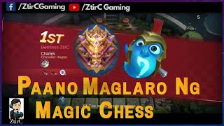 Paano Maglaro Ng Magic Chess sa ML || Magic Chess Tagalog Tutorial  || v.5
